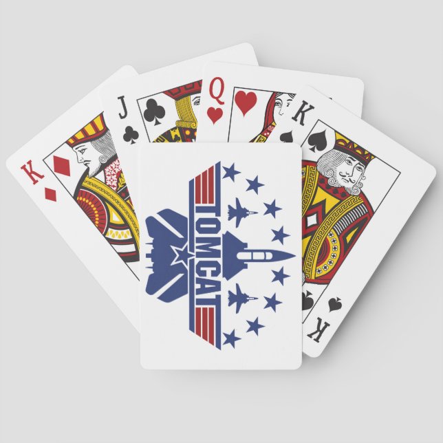 JEU DE CARTES F-14 TOMCAT (dos)