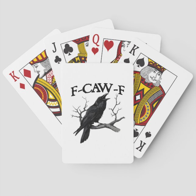 Jeu De Cartes F-Caw-F Classic Vintage Graphic (dos)