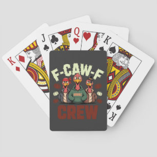 Jeu De Cartes F-Caw-F Crew - Caractéristiques des clés pour Than