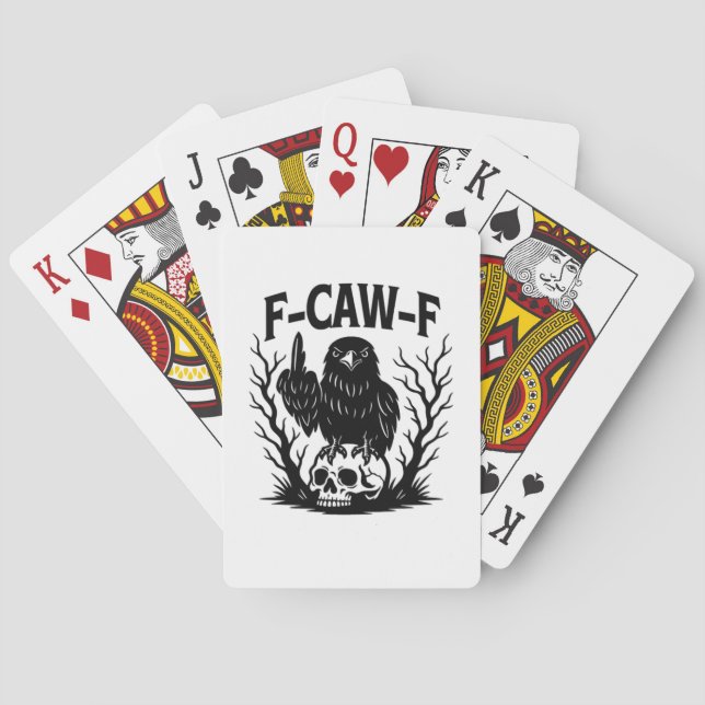 Jeu De Cartes F Caw F Essential Cool Unique Style (dos)