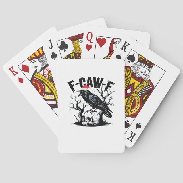 Jeu De Cartes F-Caw-F Essential Funny Quote (dos)