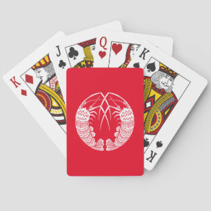 Jeu De Cartes Face aux homards épineux Jouer aux cartes