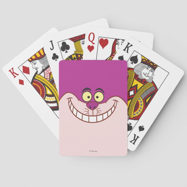 Jeu De Cartes Face Cheshire Chat (dos)