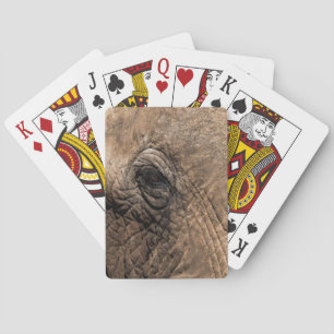 Jeu De Cartes Face d'un éléphant