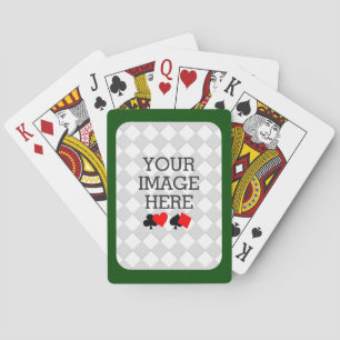 Jeu De Cartes Faites facilement votre propre pont de style vert 