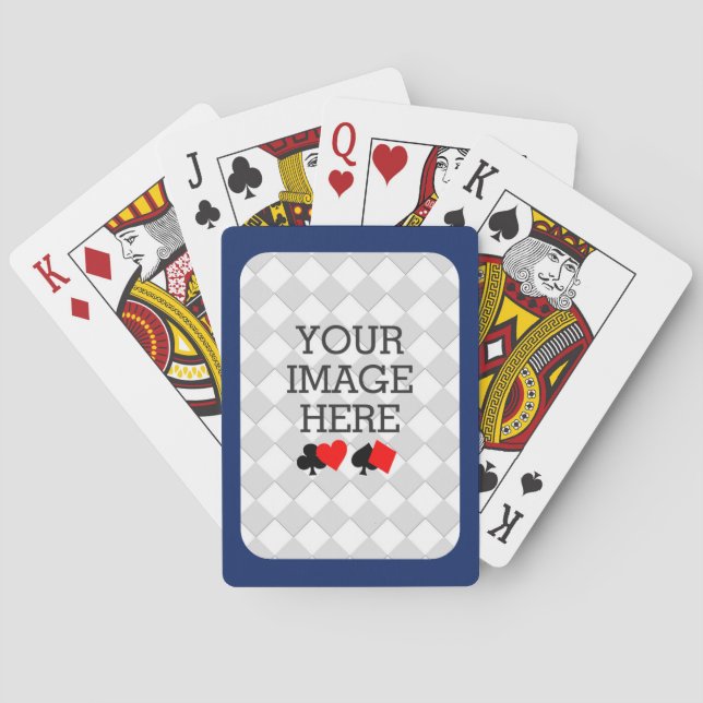 Jeu De Cartes Faites facilement votre propre pont d'index Jumbo  (dos)