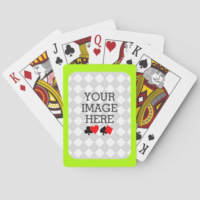 Jeu De Cartes Faites facilement votre propre pont d'index Jumbo  (dos)