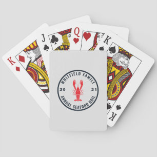 Jeu De Cartes Famille Boisson de fruits de mer Fête d'été Person