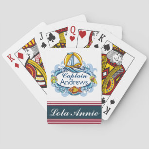Jeu De Cartes Famille / Capitaine nautique - SRF