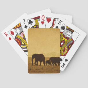 Jeu De Cartes Famille des éléphants