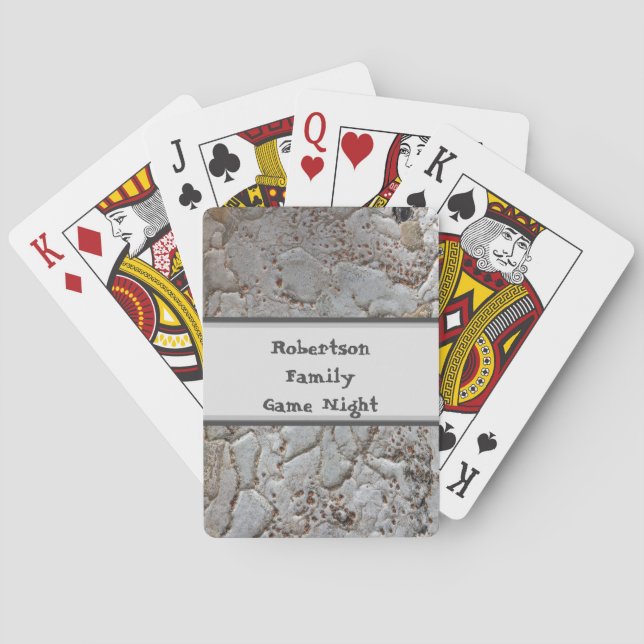 Jeu De Cartes Famille Jeu Night Tree Barque Photo Rustique Natur (dos)