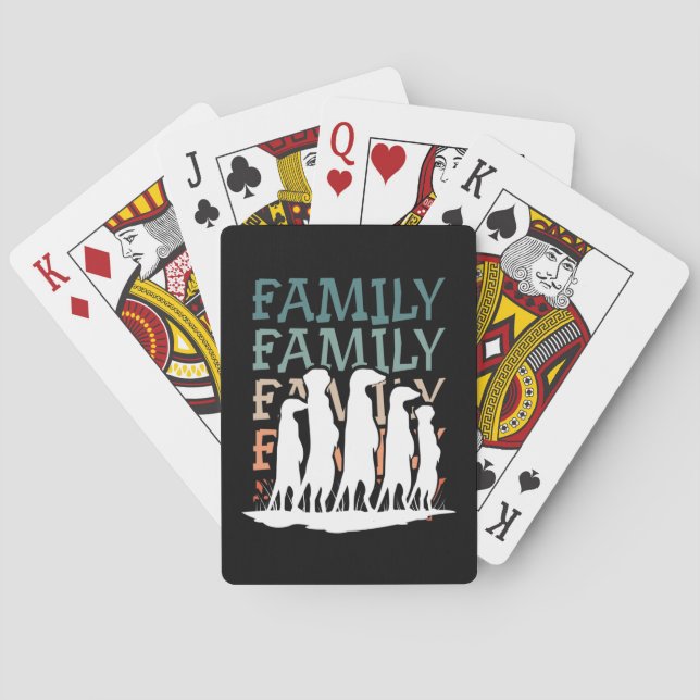 Jeu De Cartes Famille Meerkats (dos)