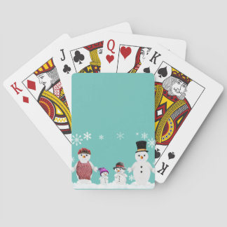 Jeu De Cartes famille snowman