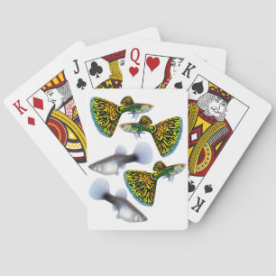 Jeu De Cartes Fancy Fantail Guppy Poisson Jouer Cartes