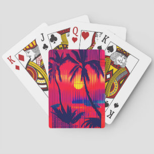 Jeu De Cartes Fantaisie d'évasion tropicale