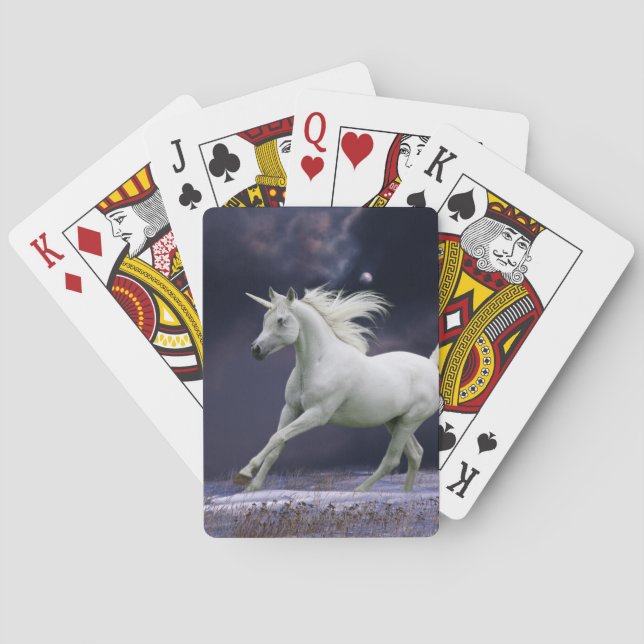 Jeu De Cartes Fantasy Horses Unicorn (dos)