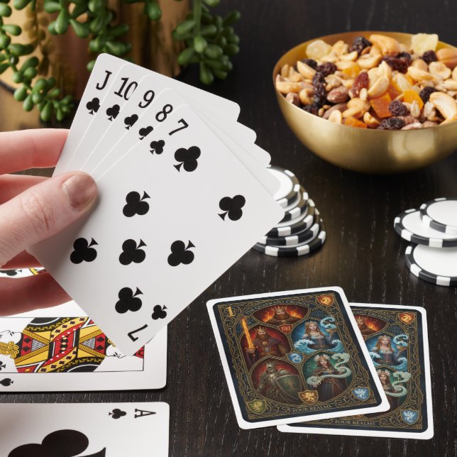 Jeu De Cartes Fantasy Playing Cards | Medieval Royal Style (In Situ)