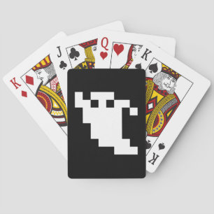 Jeu De Cartes Fantôme à 8 bits pour pixels