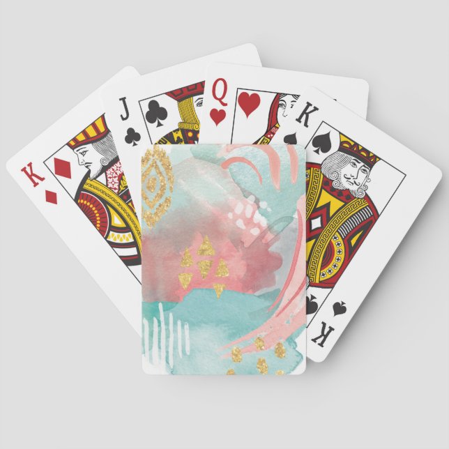 Jeu De Cartes Faridas Abstrait - Couleurs Mutées (dos)