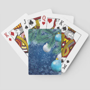 Jeu De Cartes Fascinant Noël Blanc Jouer des cartes