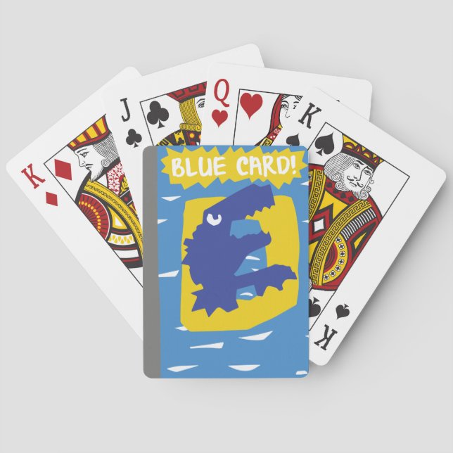 Jeu De Cartes (Faux) Carte Bleue ! (dos)