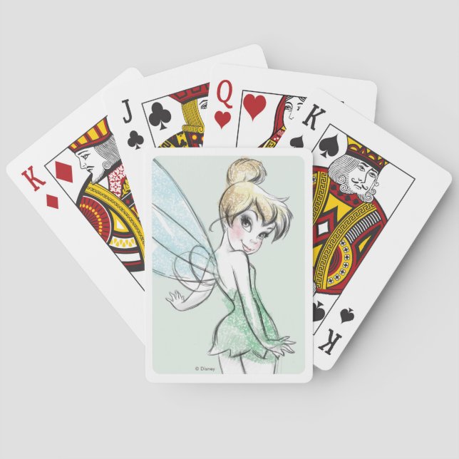 Jeu De Cartes Fearless Tinker Bell Jouer des cartes (dos)