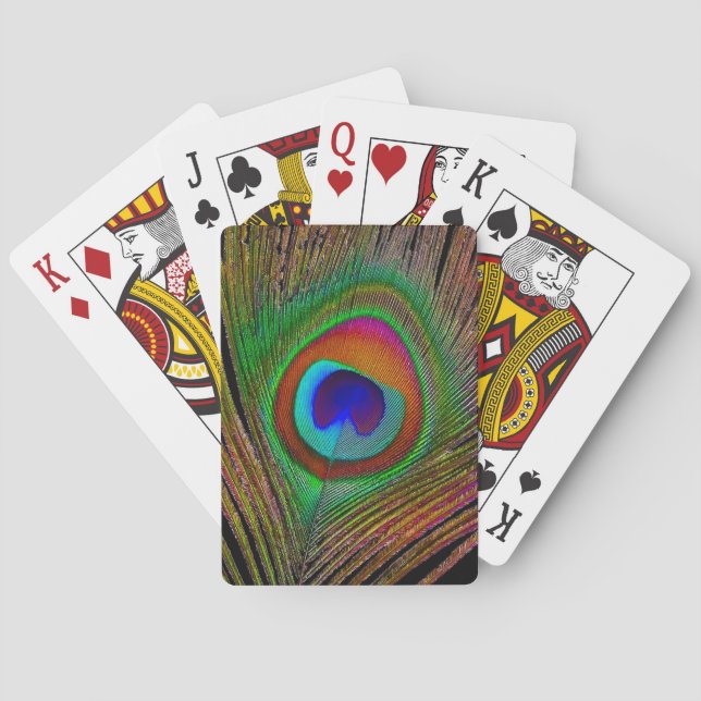 Jeu De Cartes Feather Vibrant Copper (dos)