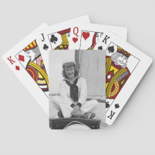 Jeu De Cartes Femme Marin