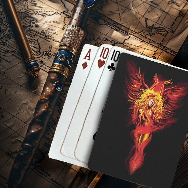 Jeu De Cartes Femme Phoenix (Créateur téléchargé)