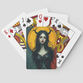 Jeu De Cartes Femme vampire