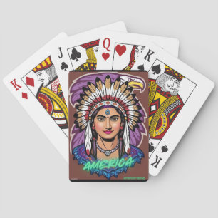 Jeu De Cartes Femmes d'Amérique