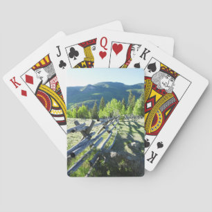 Jeu De Cartes Fenceline en bois
