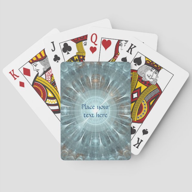 Jeu De Cartes Fenêtre de la cathédrale de Noël (dos)