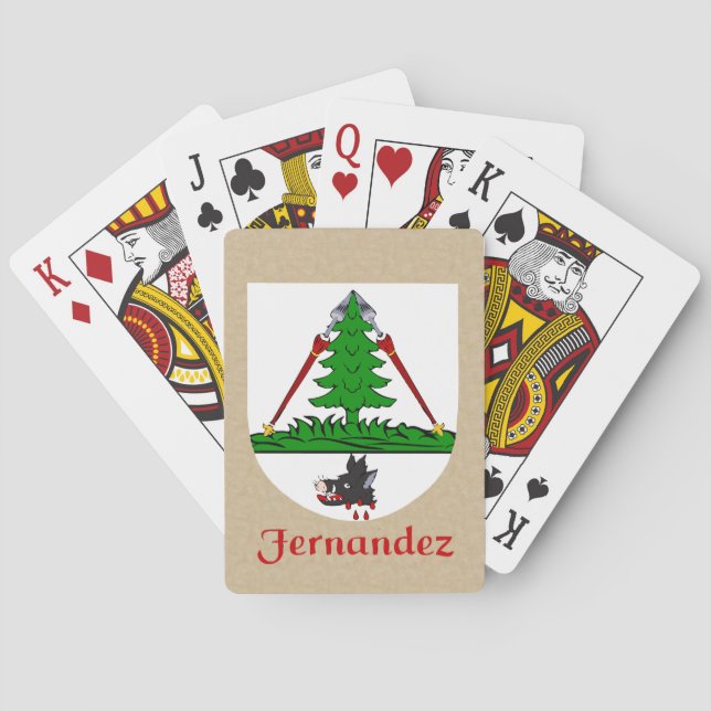 Jeu De Cartes Fernandez Heraldic Shield (dos)