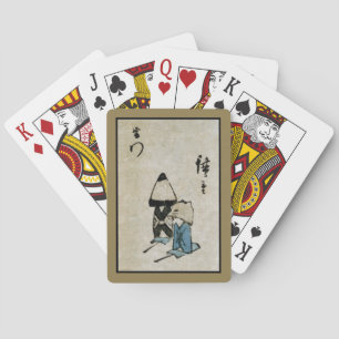 Jeu De Cartes Festival Matsuri Costume Actors Feudal Japan