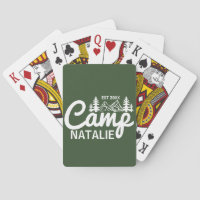 Fête de Bachelorette de Camp Personnalisée Demoise