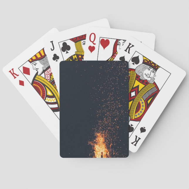 Jeu De Cartes feu (dos)