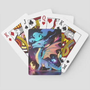 Jeu De Cartes Feu de dragon enchanté