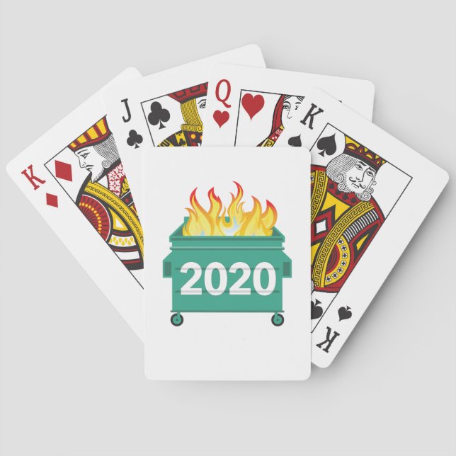 Jeu De Cartes Feu de Dumpster 2020 (dos)