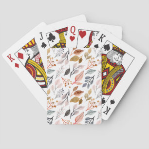 Jeu De Cartes feuille d'arbre