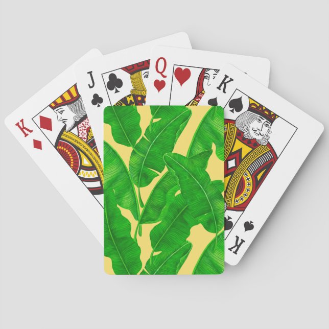 Jeu De Cartes Feuilles de bananes (dos)