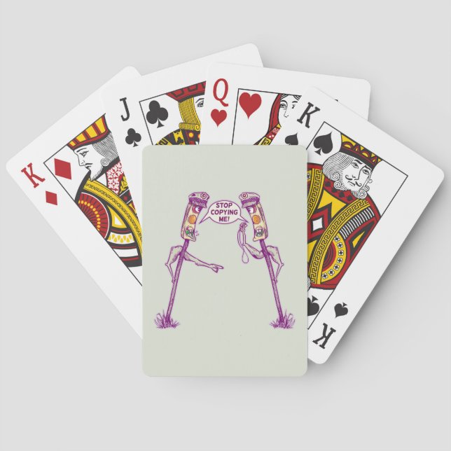 Jeu De Cartes Feux de circulation amusants (dos)