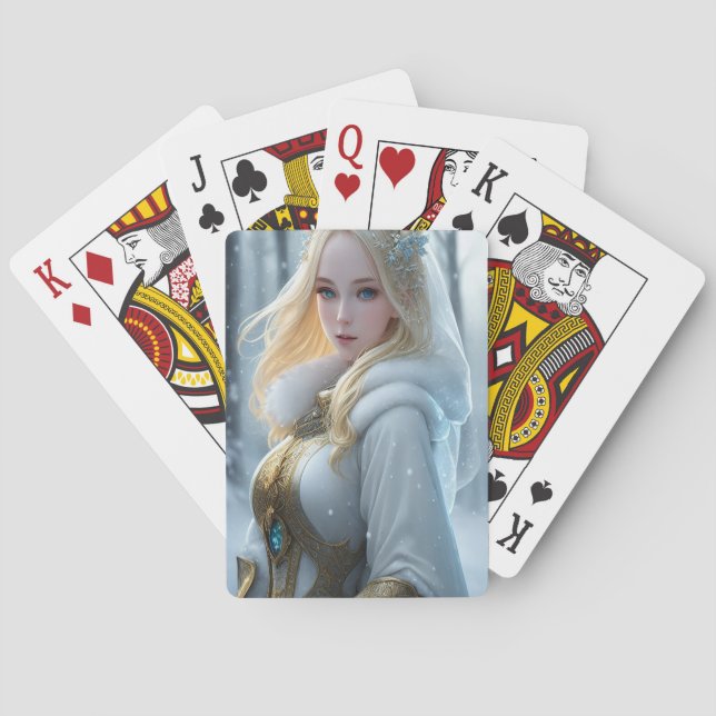 Jeu De Cartes Fier partisan des jours de neige (dos)