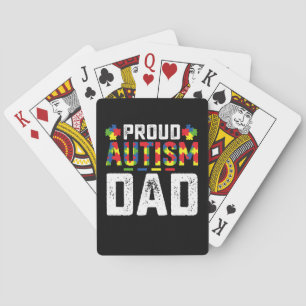 Jeu De Cartes Fière Autisme Papa Sensibilisation Famille Autiste