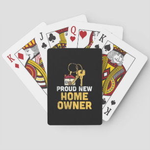 Jeu De Cartes Fière propriétaire d'une nouvelle maison