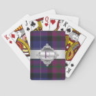 Fierté écossaise Tartan Plaid Plaid Playing Cards