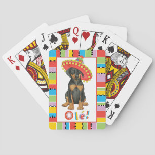 Jeu De Cartes Fiesta Doberman Pinscher Jouer aux cartes
