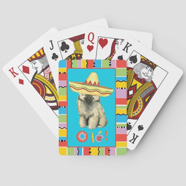 Jeu De Cartes Fiesta Keeshond (dos)