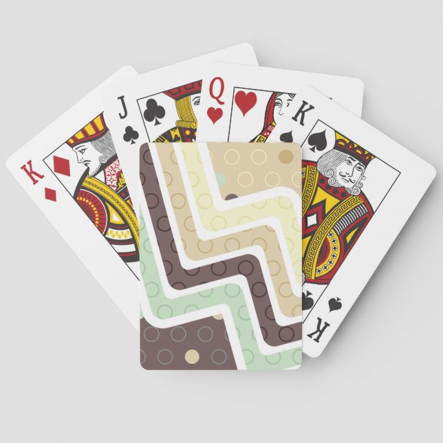 Jeu De Cartes Figures géométriques 1 (dos)