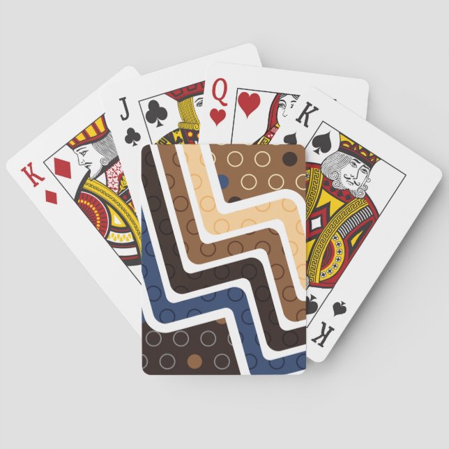 Jeu De Cartes Figures géométriques 2 (dos)